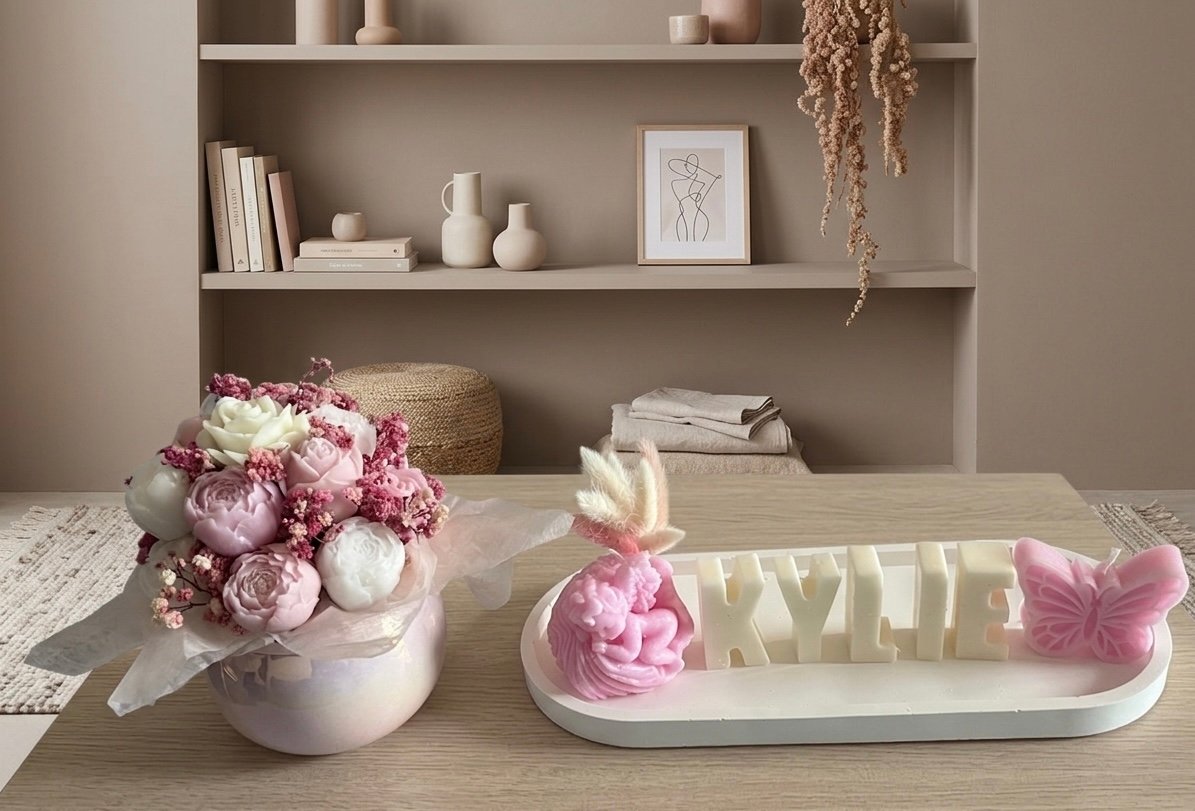 Vase+tray (customized name)