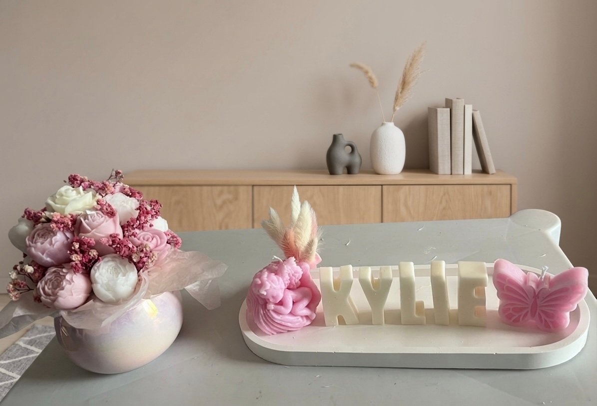Vase+tray (customized name)