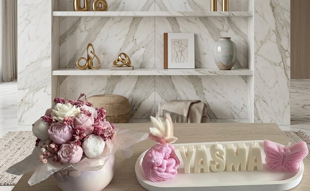 Vase+tray (customized name)
