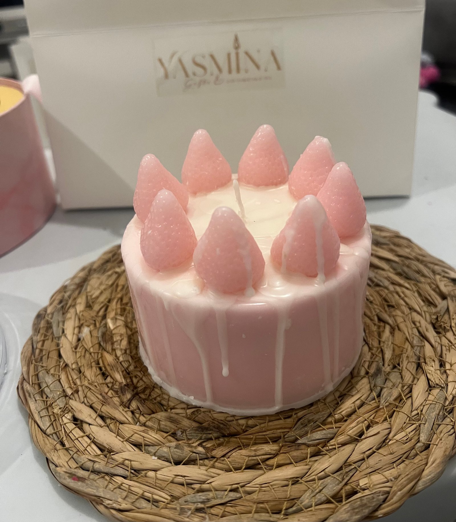 Cake of candle