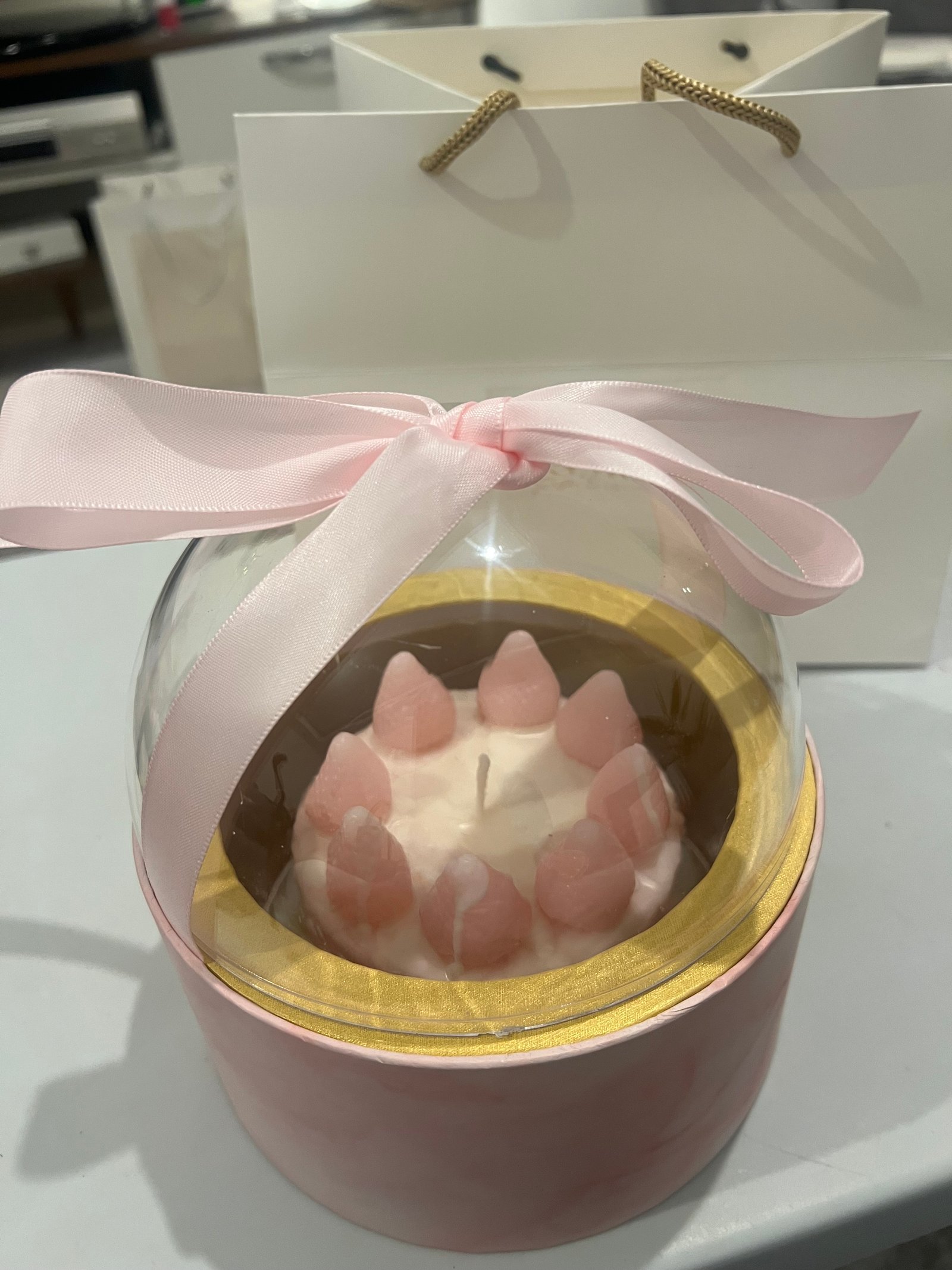 Cake of candle